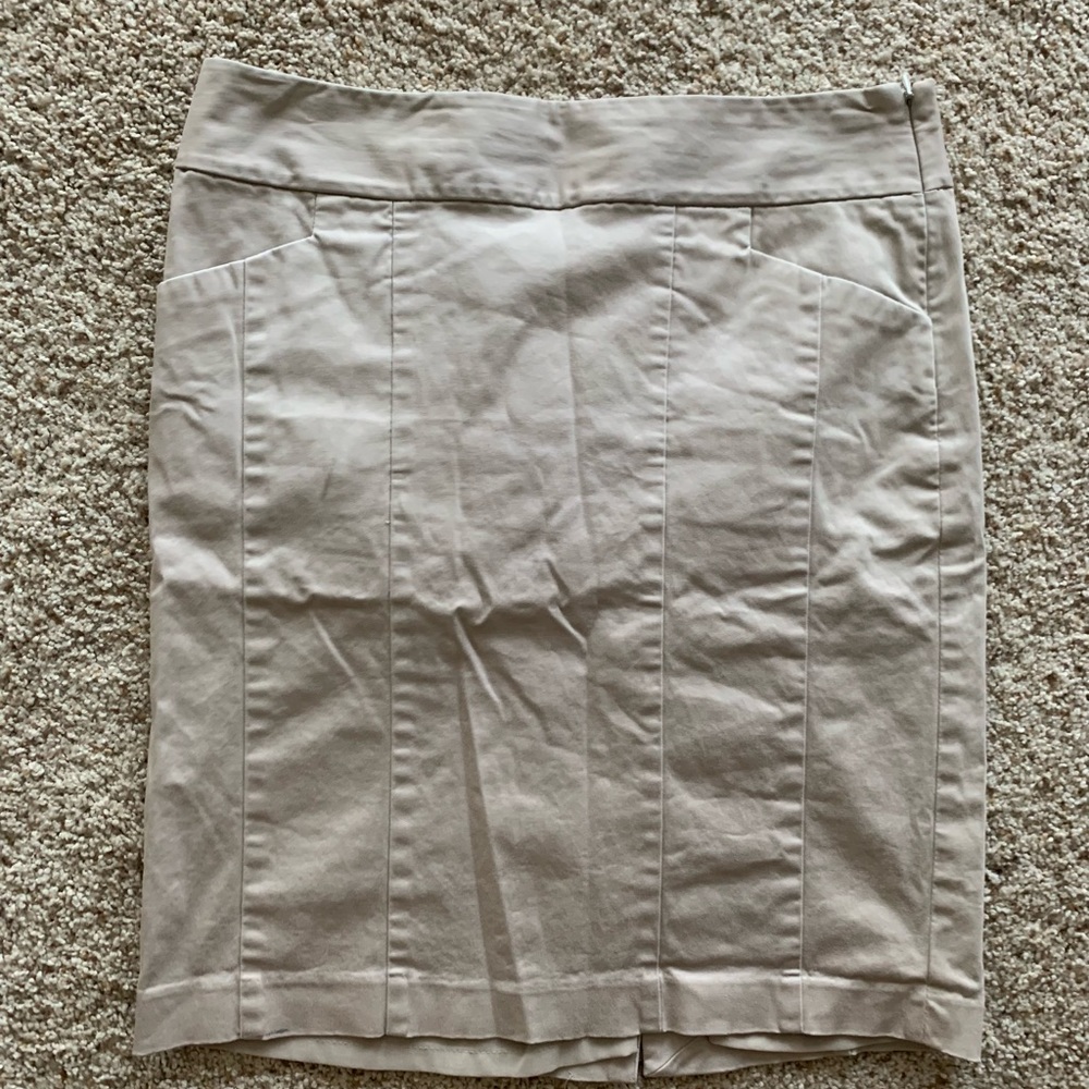 The Limited Khaki Skirt